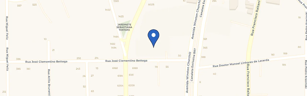 Mapa da estação Condomínio Life Residence Club