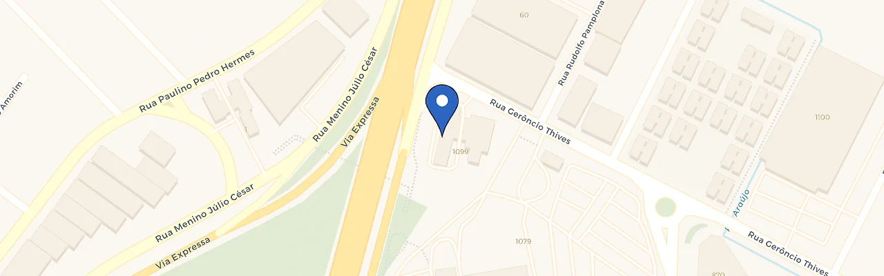 Mapa da estação Posto Galo Shopping Itaguaçu