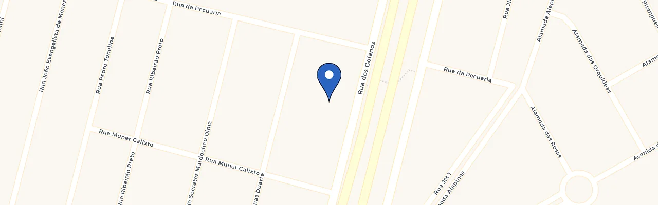 Mapa da estação Vitória Motors Byd Anápolis