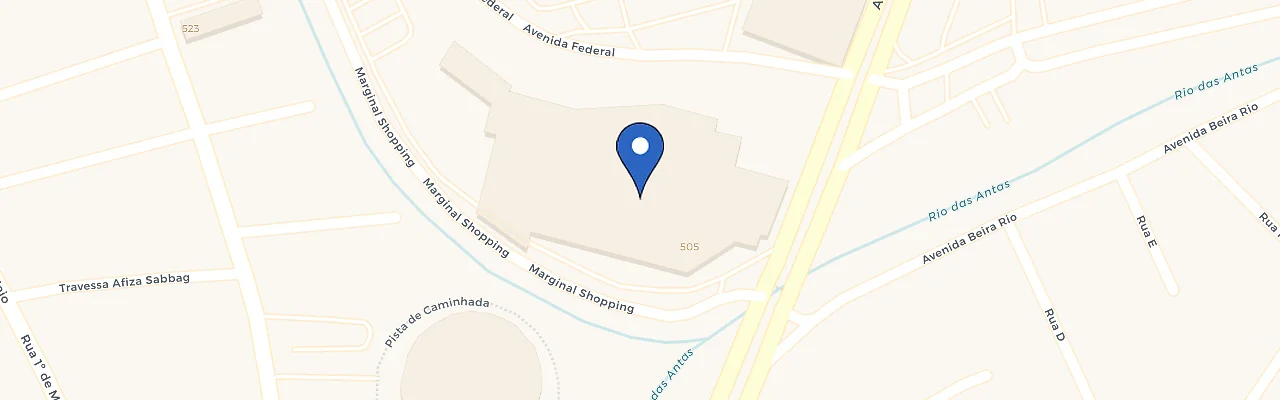 Mapa da estação Brasil Park Shopping