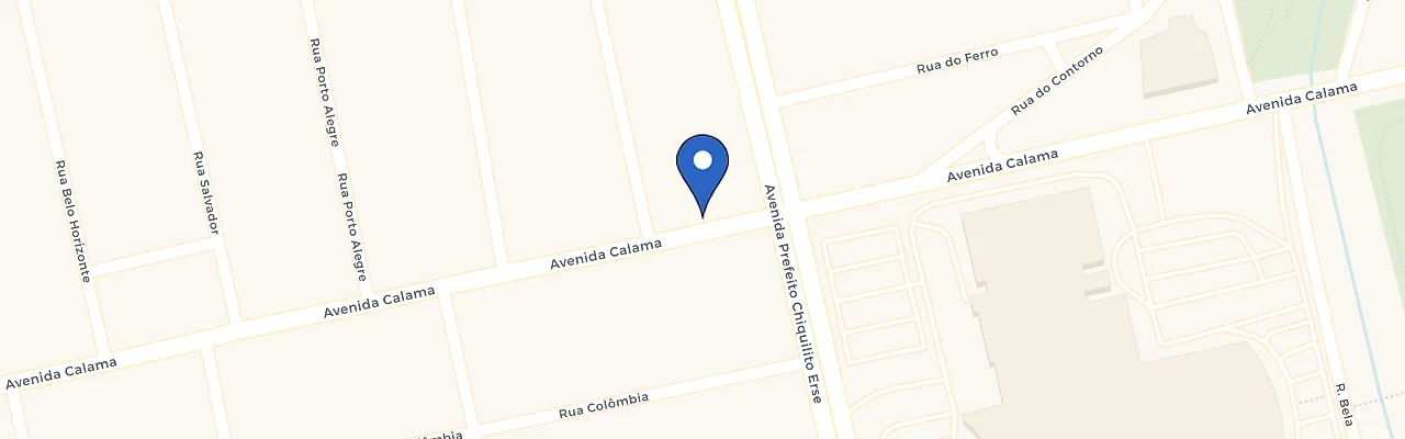 Mapa da estação HOG