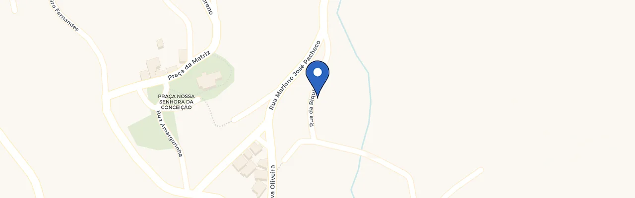 Mapa da estação Vila Manso Pousada