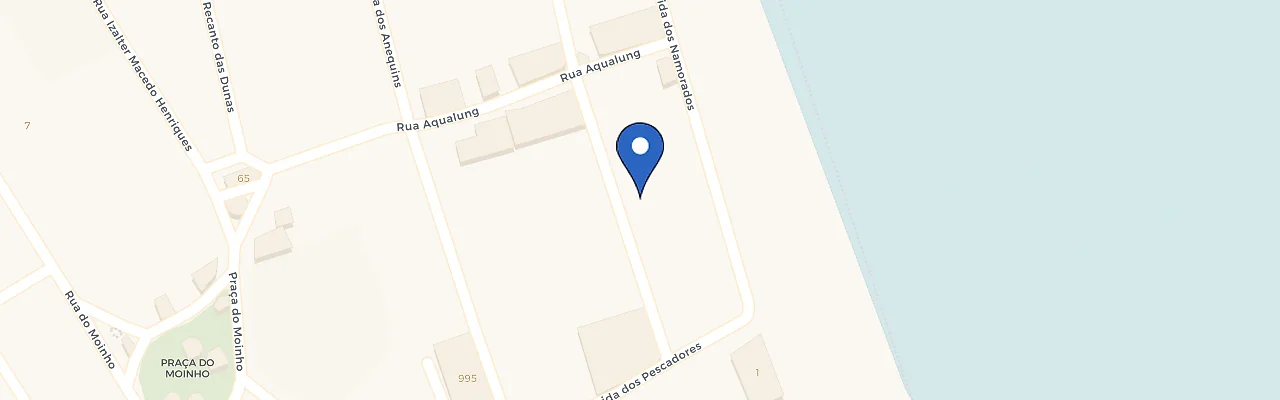 Mapa da estação Paradiso Peró Praia Hotel