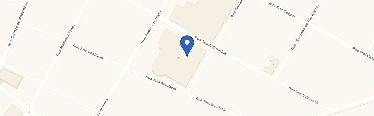 Mapa da estação Brisamar Shopping