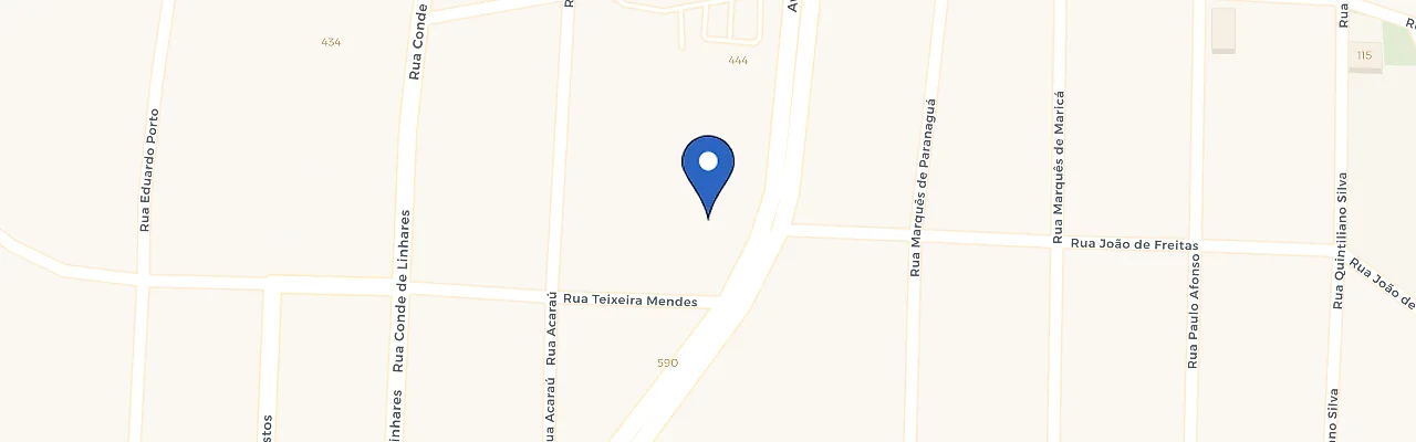 Mapa da estação Edificio Cidade Jardim Golden Flat