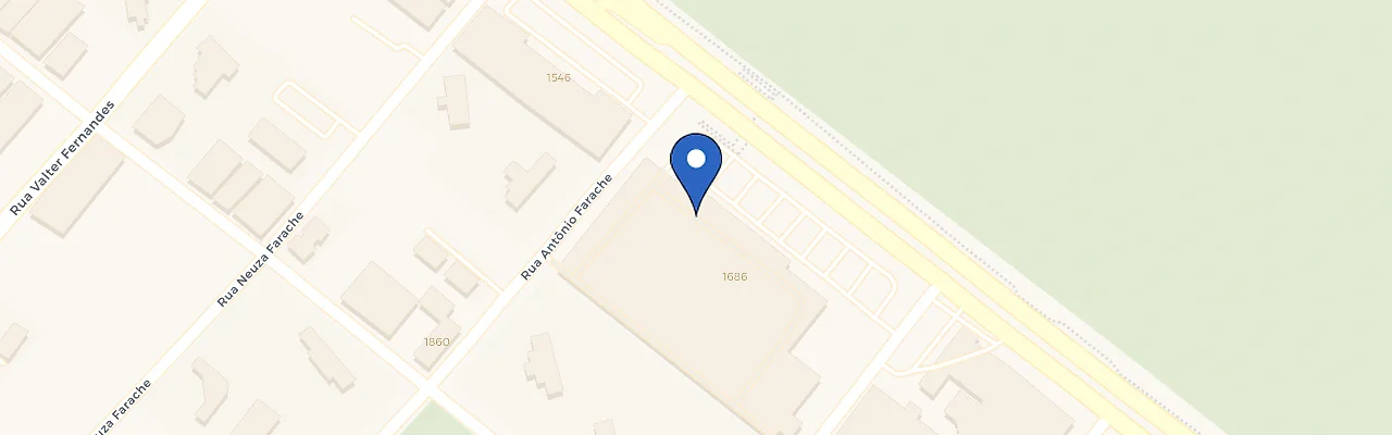 Mapa da estação Assaí - Atacadista