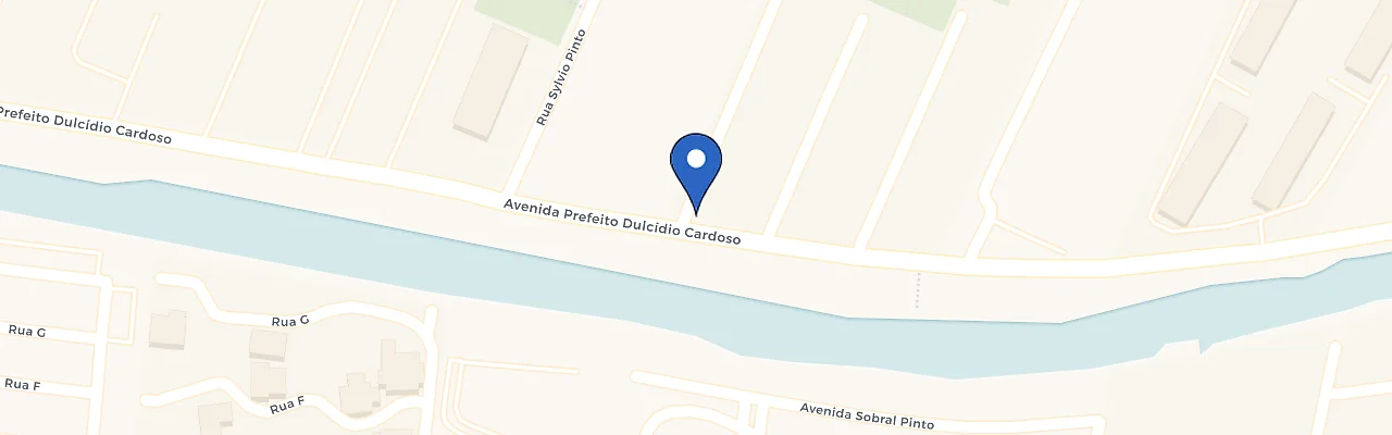 Mapa da estação Ecopoint Condomínio Via Barra
