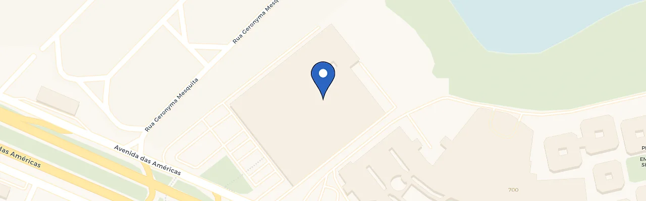 Mapa da estação Assai Atacadista Barra Da Tijuca