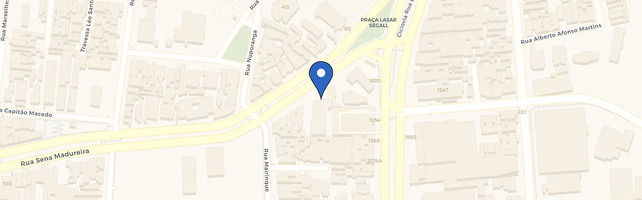 Mapa da estação Ed. Sena Madureira Office