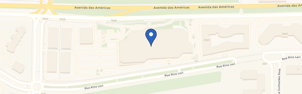 Mapa da estação Riodesign Barra