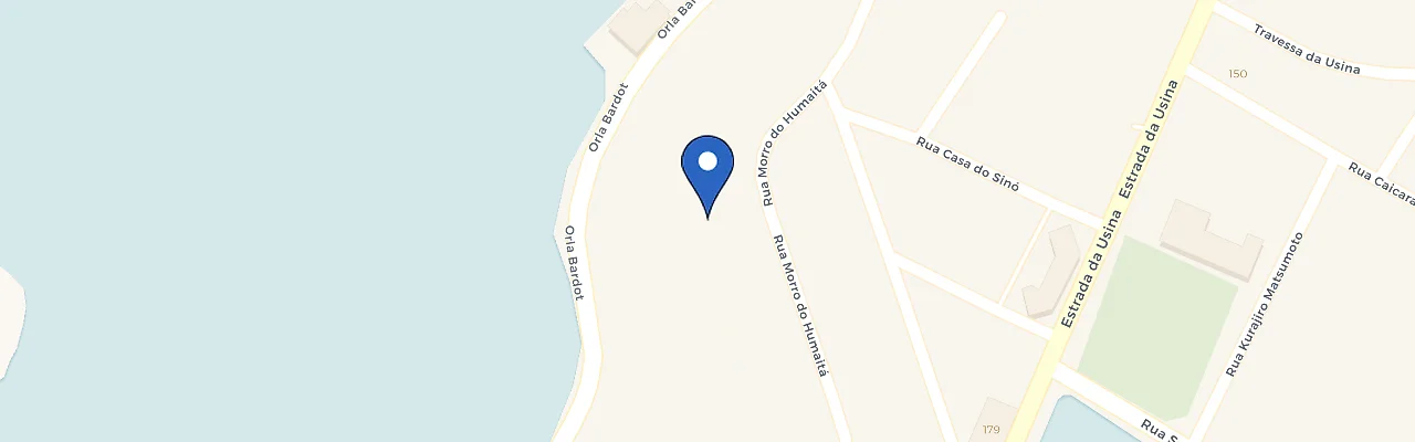 Mapa da estação Casas Brancas Hotel & Spa
