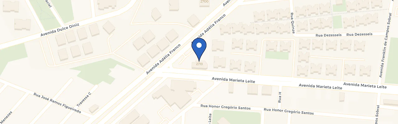 Mapa da estação Ibis Aracaju