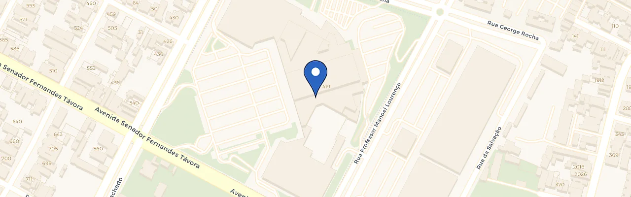 Mapa da estação Volvo - North Shopping Joquei
