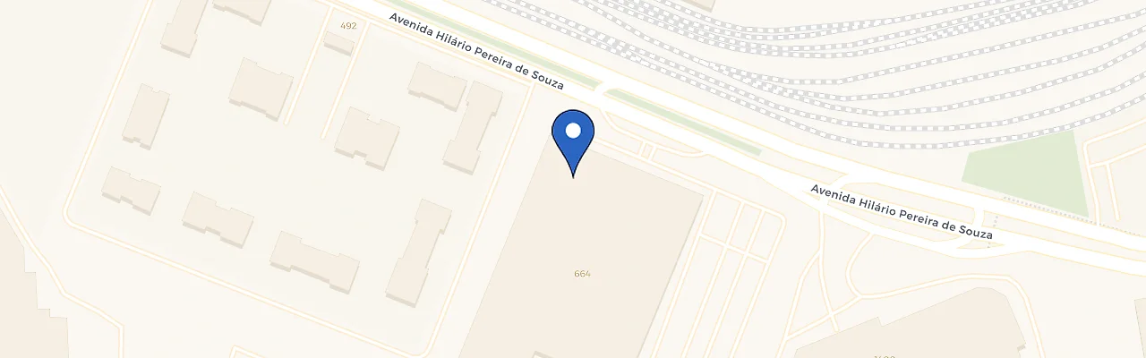 Mapa da estação Atacadão Osasco