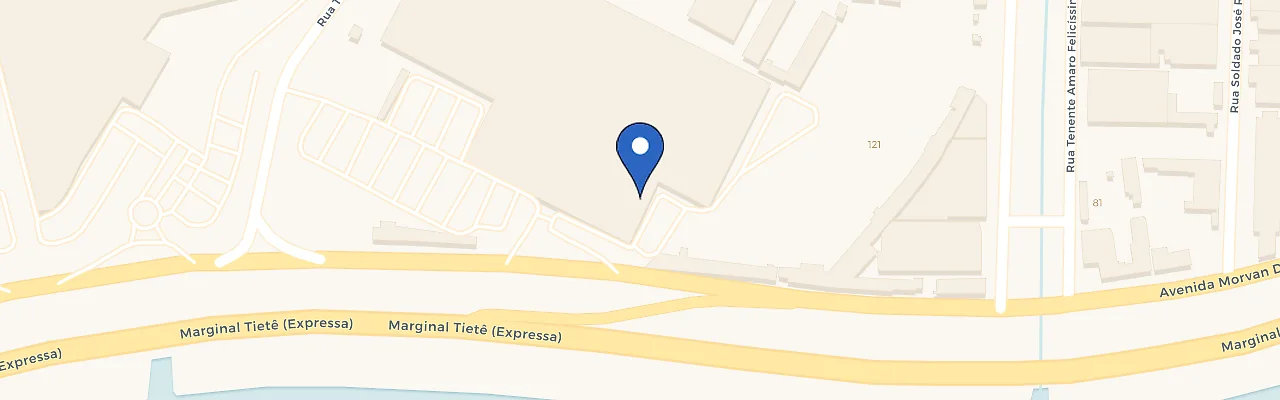 Mapa da estação ChargeOn - Atacadão Vila Maria