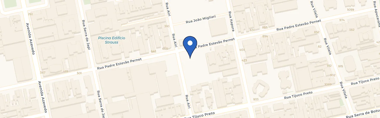 Mapa da estação Ferrara