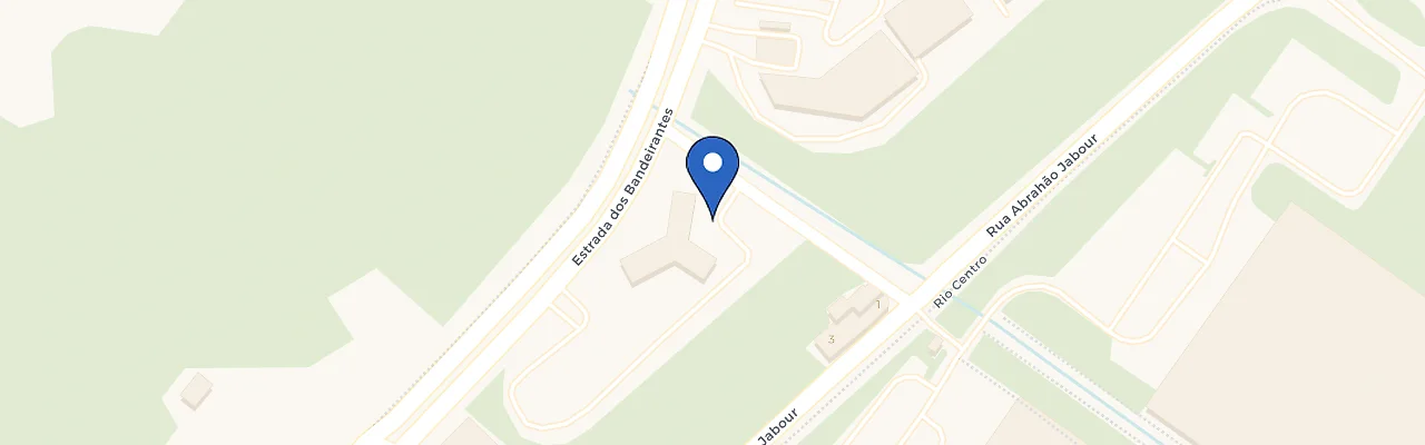 Mapa da estação Riostay Residence