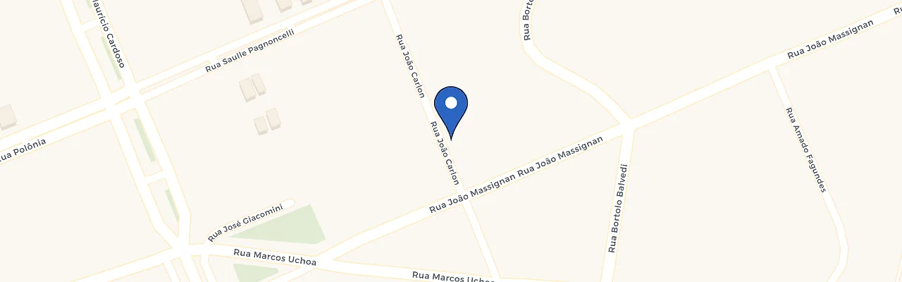 Mapa da estação Innova Clínica Odontológica