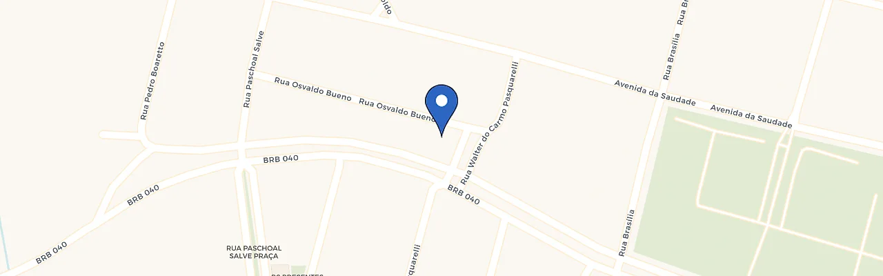Mapa da estação Residência