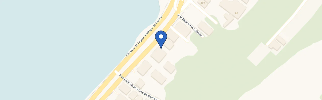 Mapa da estação Viva Lagoa