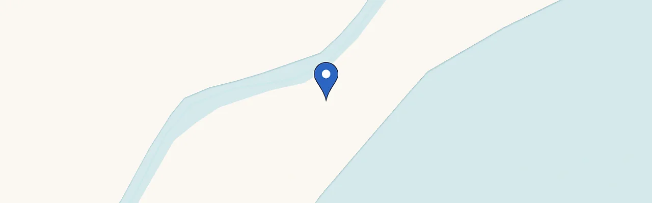 Mapa da estação Corais Beach Club