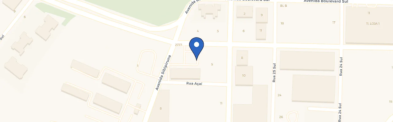 Mapa da estação Isofen Mobi - Posto Garantia