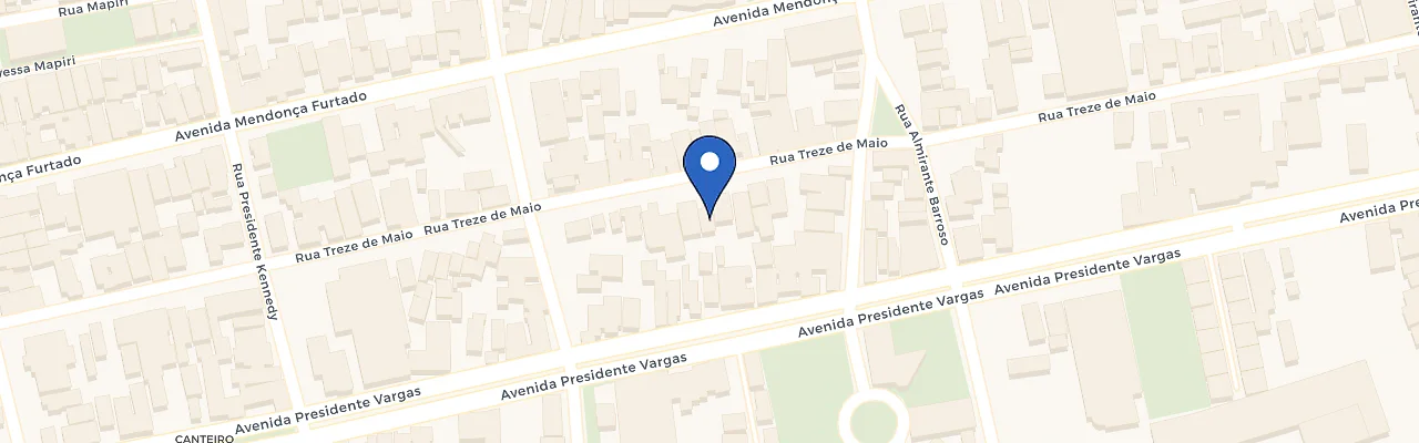 Mapa da estação Tiago Ferreira