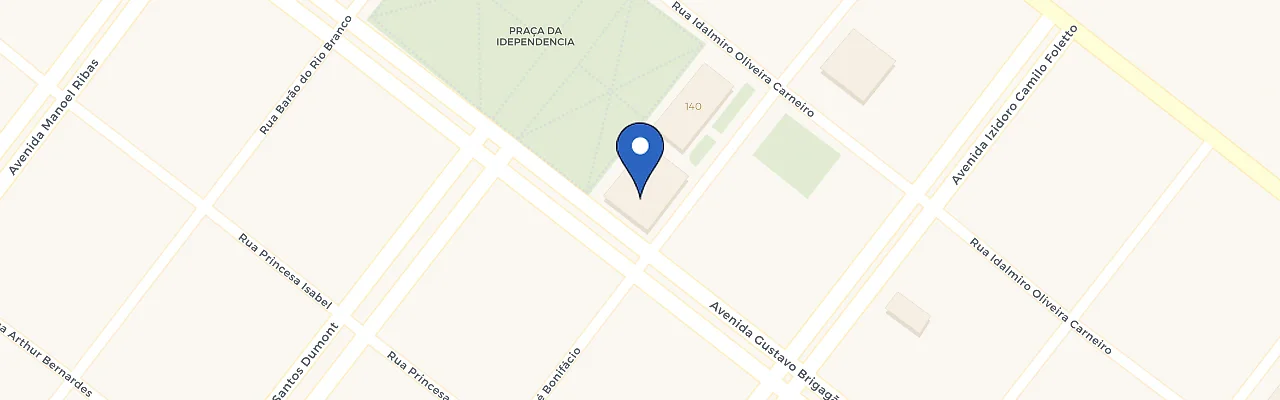 Mapa da estação Praça Matriz