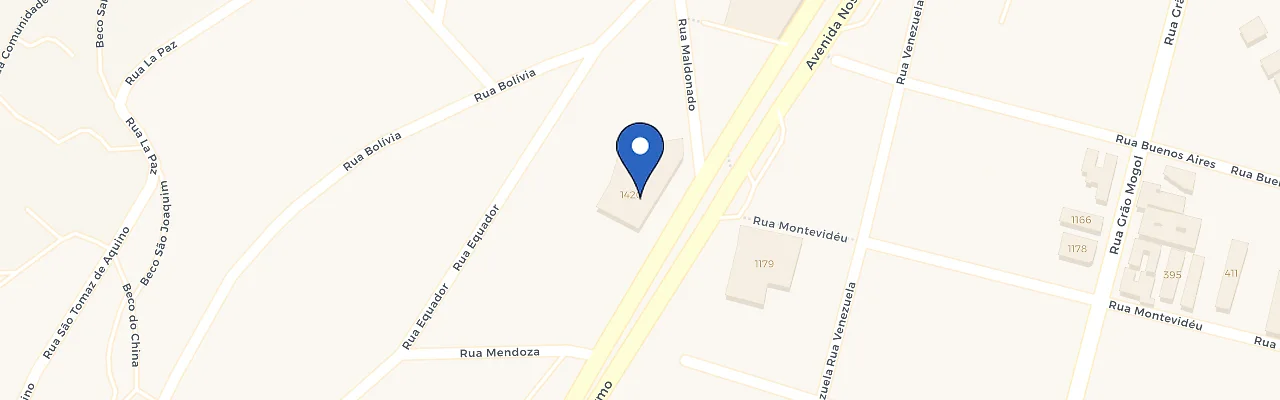 Mapa da estação Supermercado Verdemar