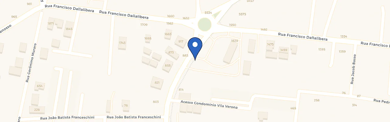 Mapa da estação Vila Dos Ventos