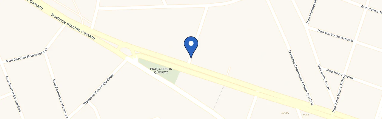 Mapa da estação Cascavel