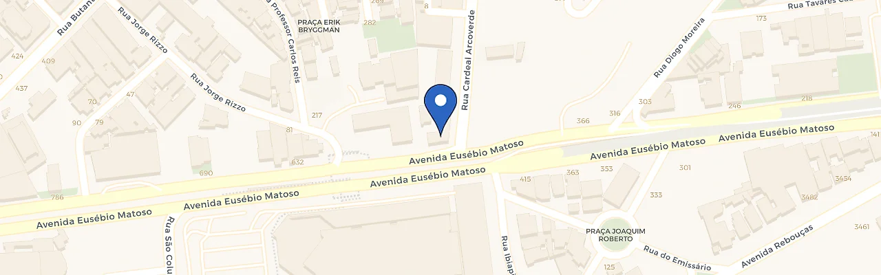 Mapa da estação Zletric | Posto BR Bangkok