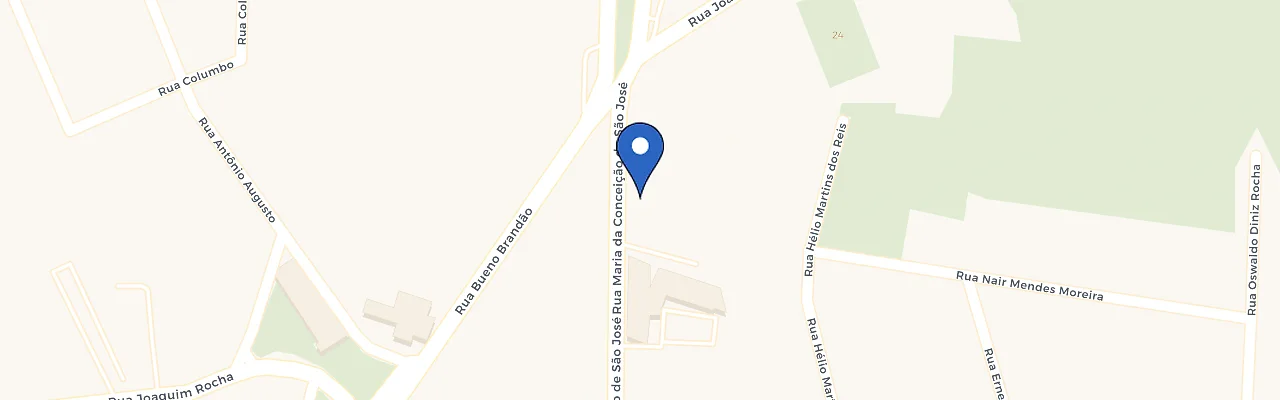 Mapa da estação Contagem Centro Hotel
