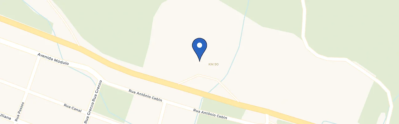 Mapa da estação Empório Dei Nonni