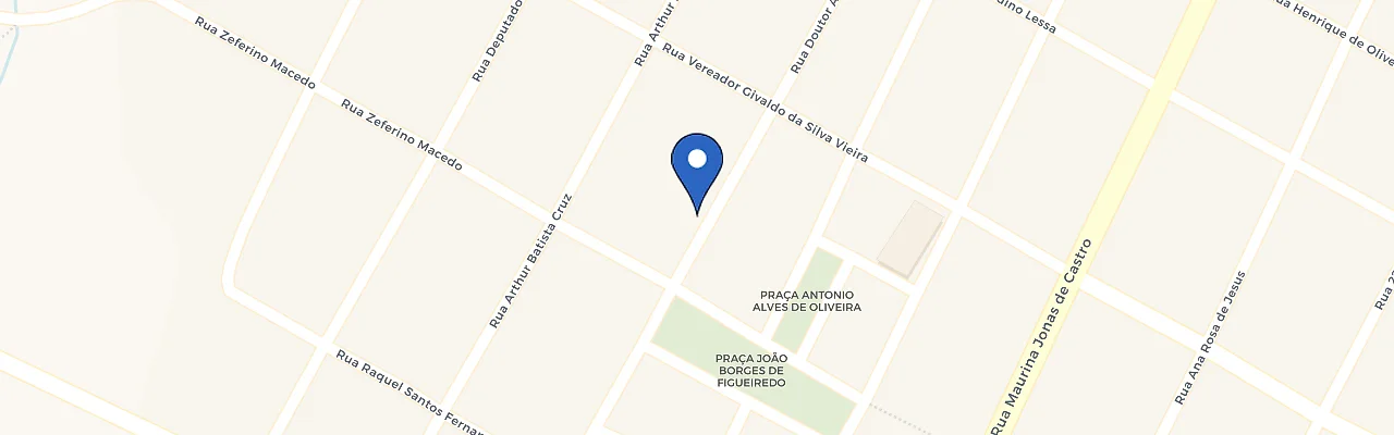 Mapa da estação Daniel Brandão