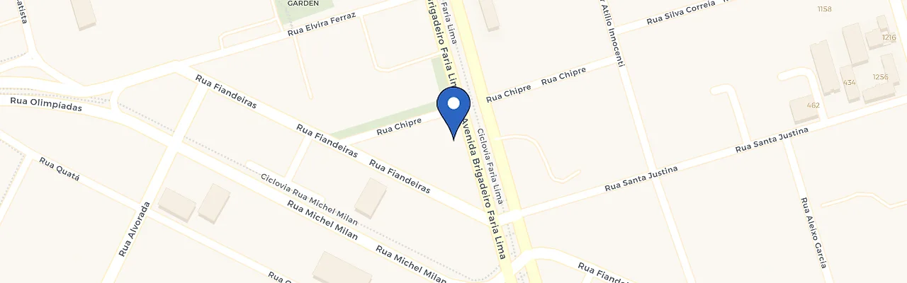 Mapa da estação Housi Faria Lima