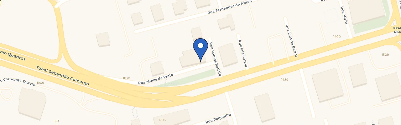 Mapa da estação Plaza JK