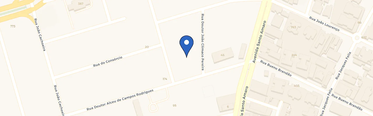 Mapa da estação Zletric Hospital Vila Nova Star