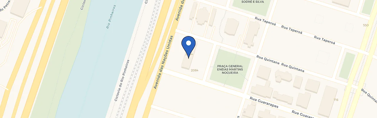 Mapa da estação Zletric - Condomínio Brasilinterpart