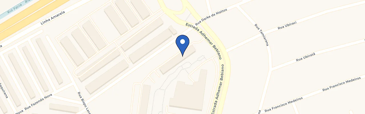 Mapa da estação EcoPoint Carioca Residencial
