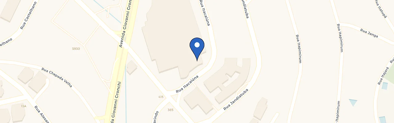 Mapa da estação Shopping Jardim Sul