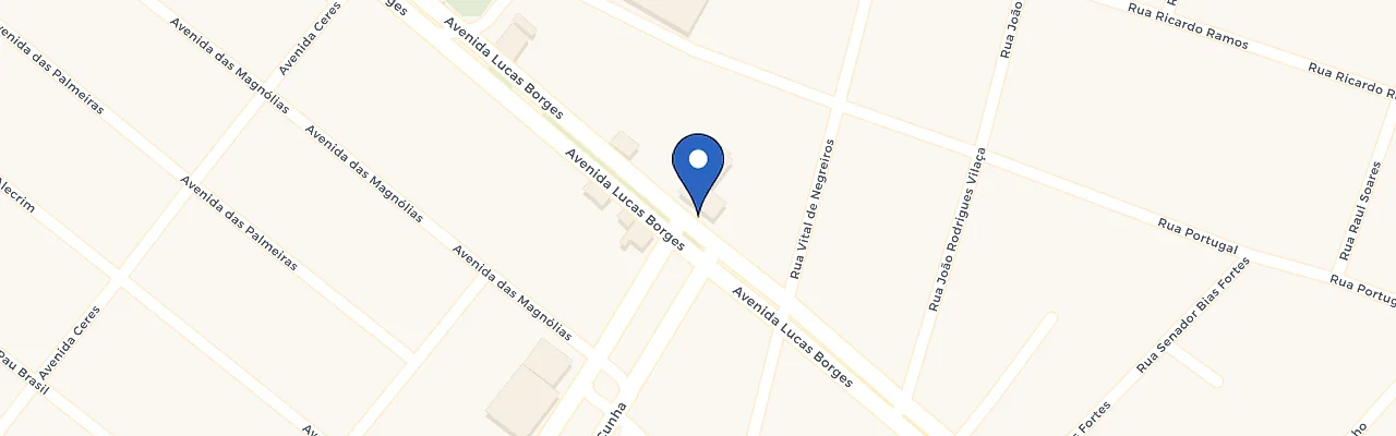 Mapa da estação Panificadora Bellinha