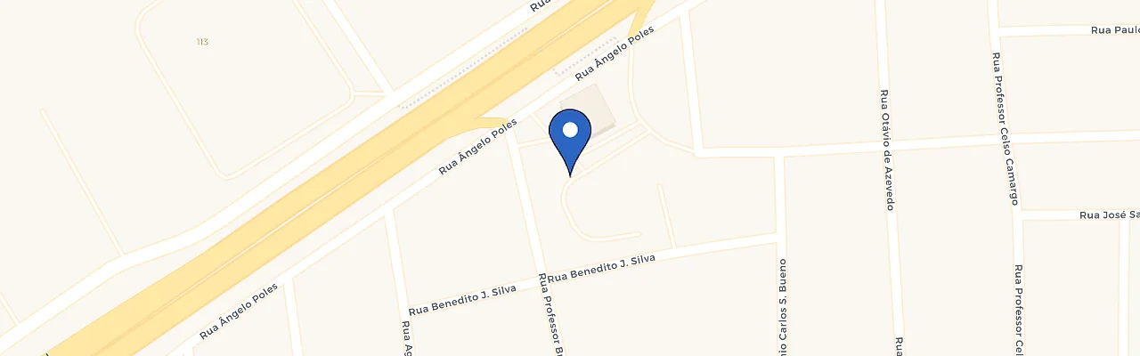 Mapa da estação Posto Trevo