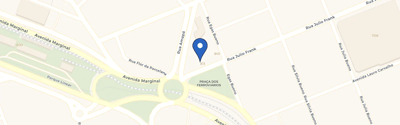 Mapa da estação Mingui & Aliche Pizza Pasta Chopp - Jaguariúna - Tomadas Para O Futuro