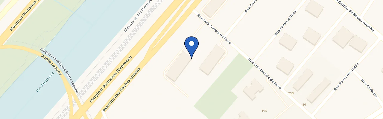 Mapa da estação Ed. Urbanity