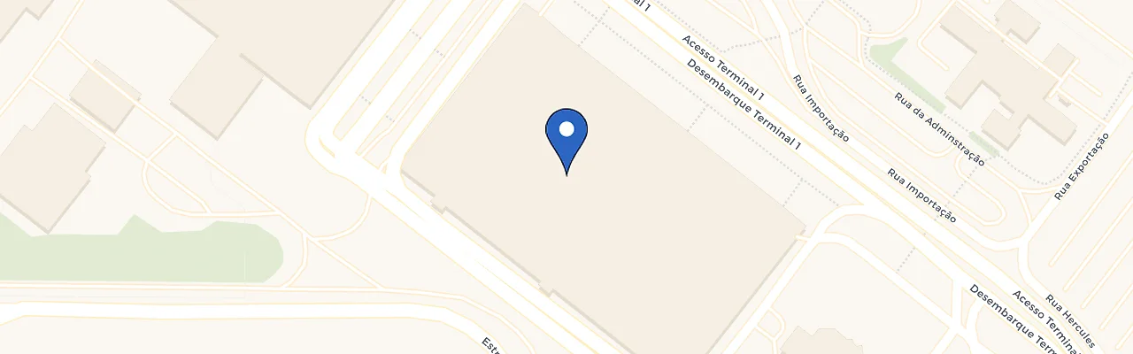 Mapa da estação Ed. Garagem Viracopos