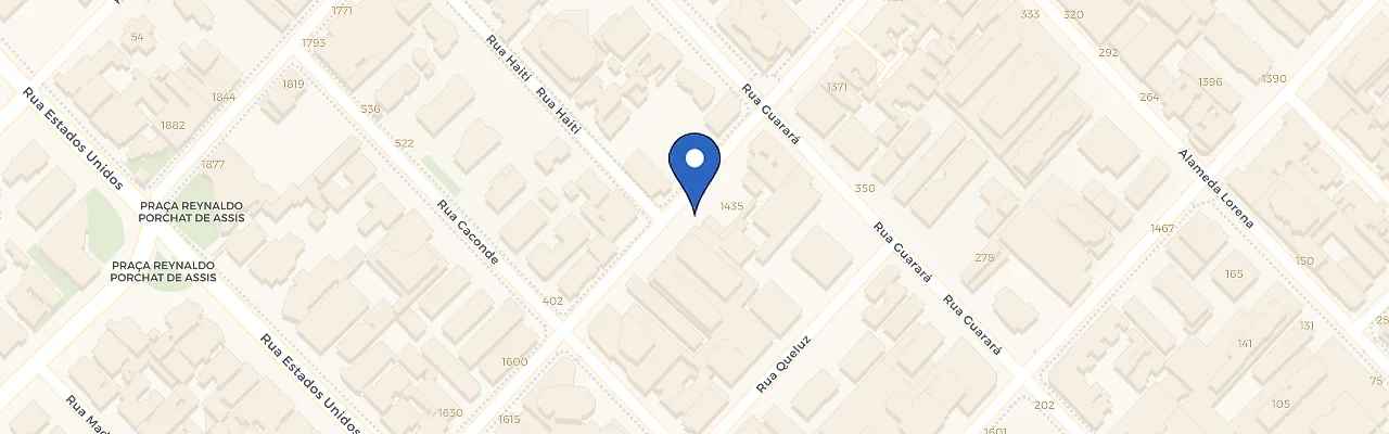 Mapa da estação Novotel SP Jardins