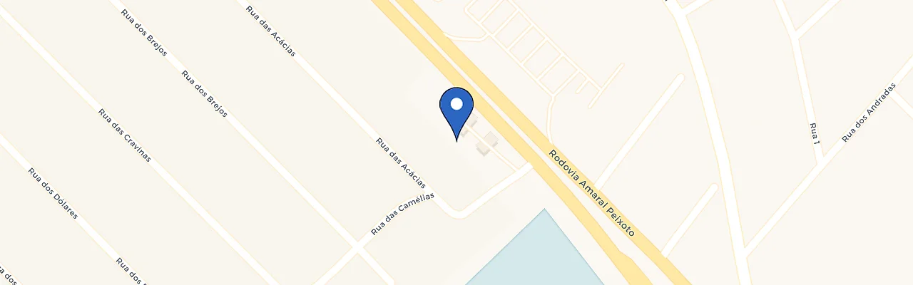 Mapa da estação Posto RJ São Pedro