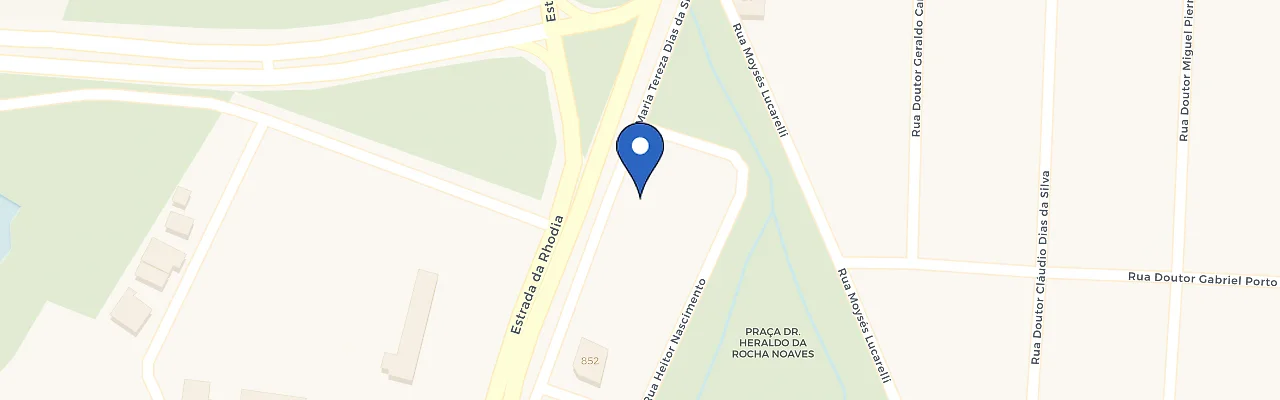 Mapa da estação Harmonia Barão