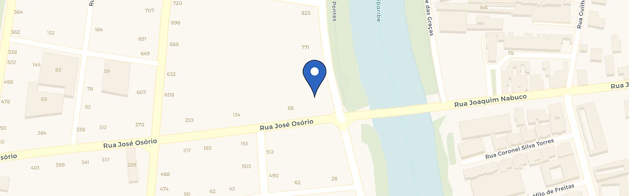 Mapa da estação Tolive Riverside